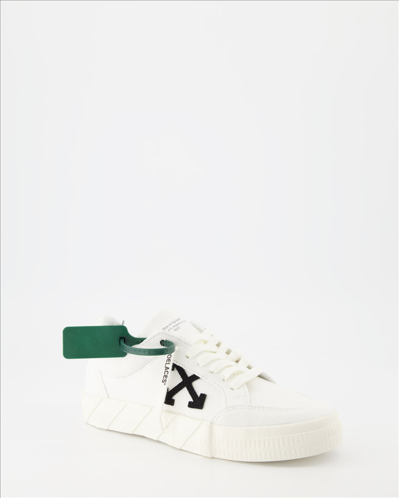 Sneaker Baskets Vulcanized Off-White Weiß Femme