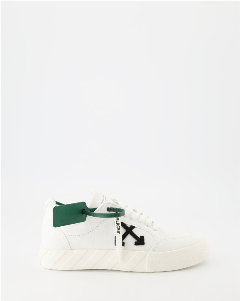 Sneaker Baskets Vulcanized Off-White Weiß Femme