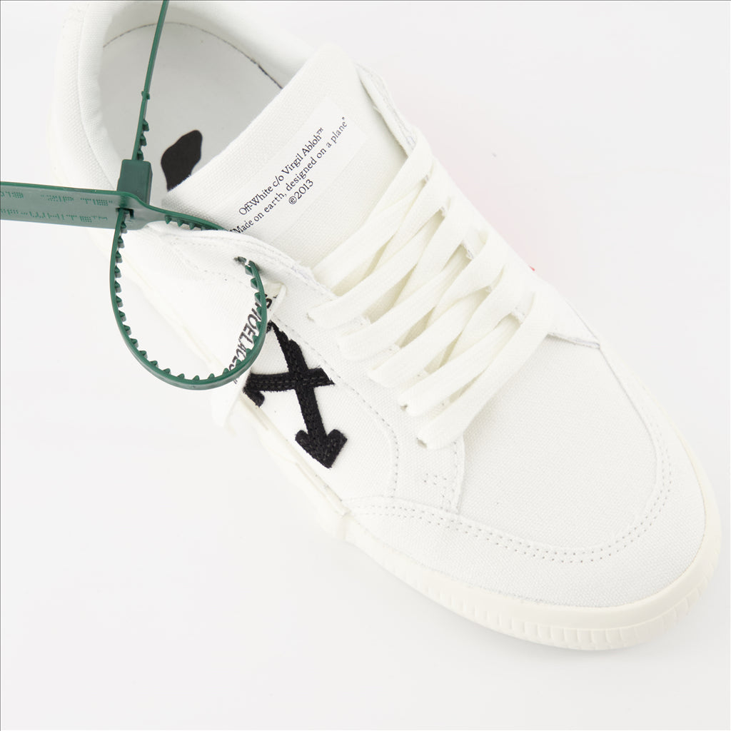 Sneaker Baskets Vulcanized Off-White Weiß Femme