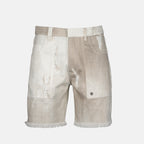 Shorts Denim Bermuda shorts Fendi Beige Man