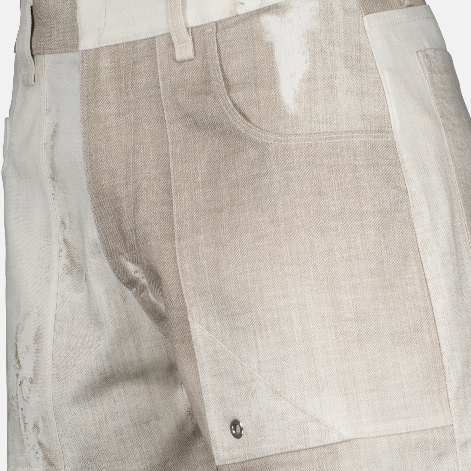 Shorts Denim Bermuda shorts Fendi Beige Man