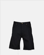 Shorts Bermuda en denim Saint Laurent Negro Homme