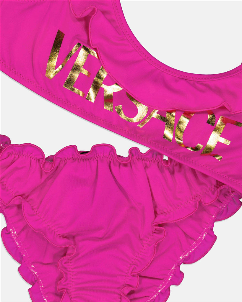 Abbigliamento Bikini à logo Versace Rosa Bambini
