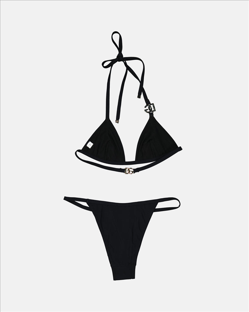 Moda mare Bikini DG Dolce & Gabbana Nero Femme