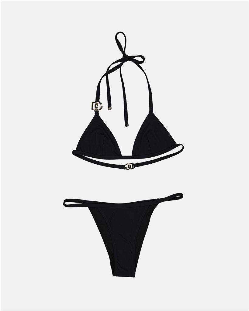 Moda mare Bikini DG Dolce & Gabbana Nero Femme