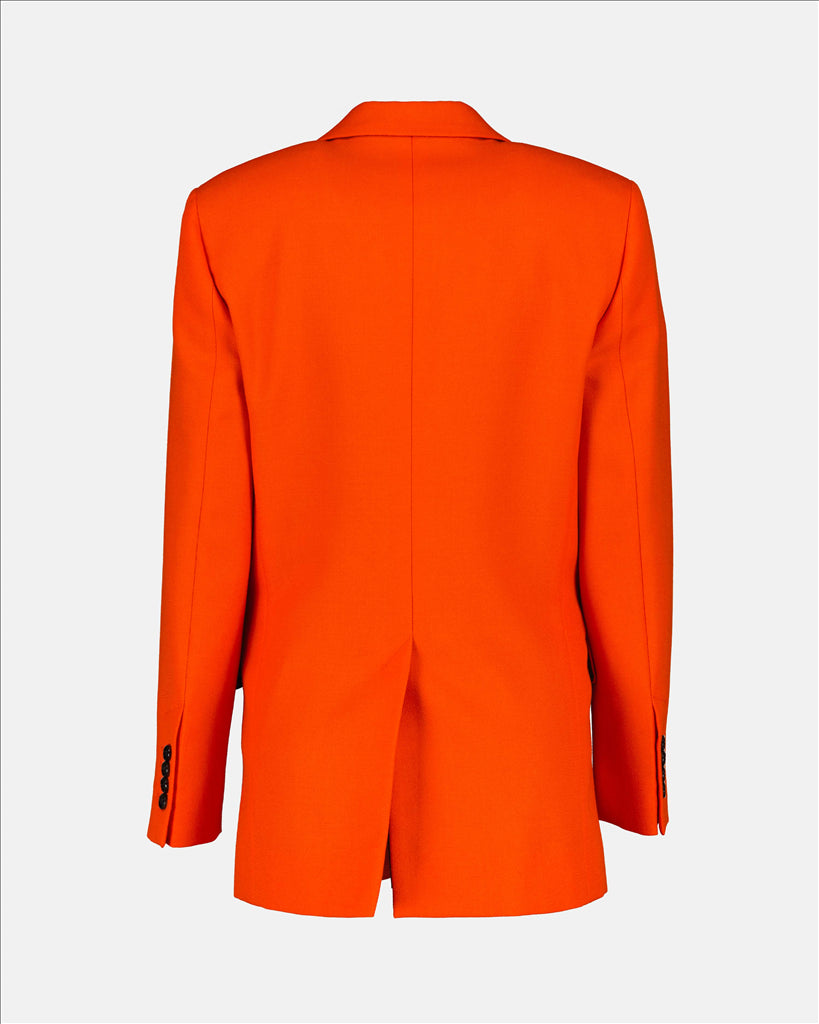 Casacos Blazer de Lã Ami PARIS Laranja Unisexo