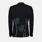 재킷 Blazer Palms Classic Palm Angels 진한 파란색 남성
