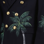 재킷 Blazer Palms Classic Palm Angels 진한 파란색 남성