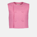 Blazer sans manches en laine