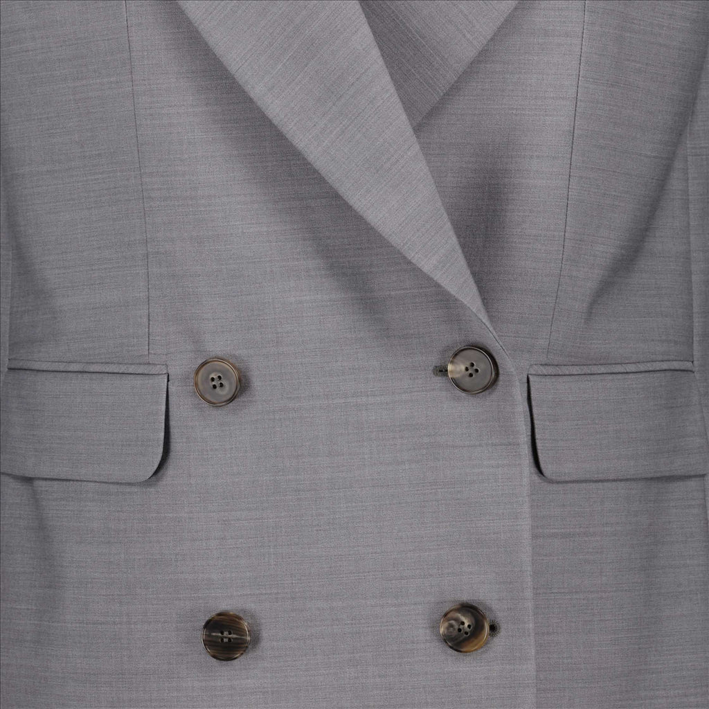 Jacken Ärmelloser Blazer Alexander McQueen Grau Damen