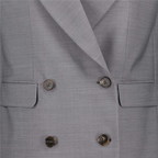 Giacche Blazer Senza Maniche Alexander McQueen Grigio Donne