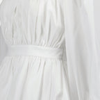 Tops Blouse à col bardot Alexander McQueen Blanc Femme