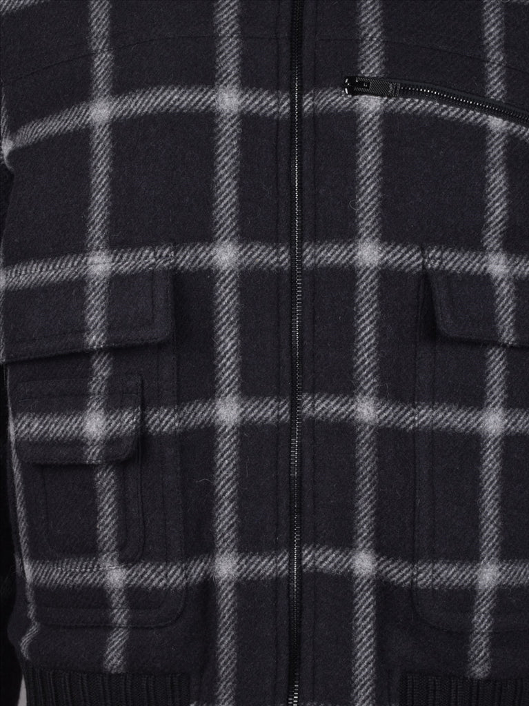 Jaquetas Casaco Aviador Saint Laurent Preto Homens