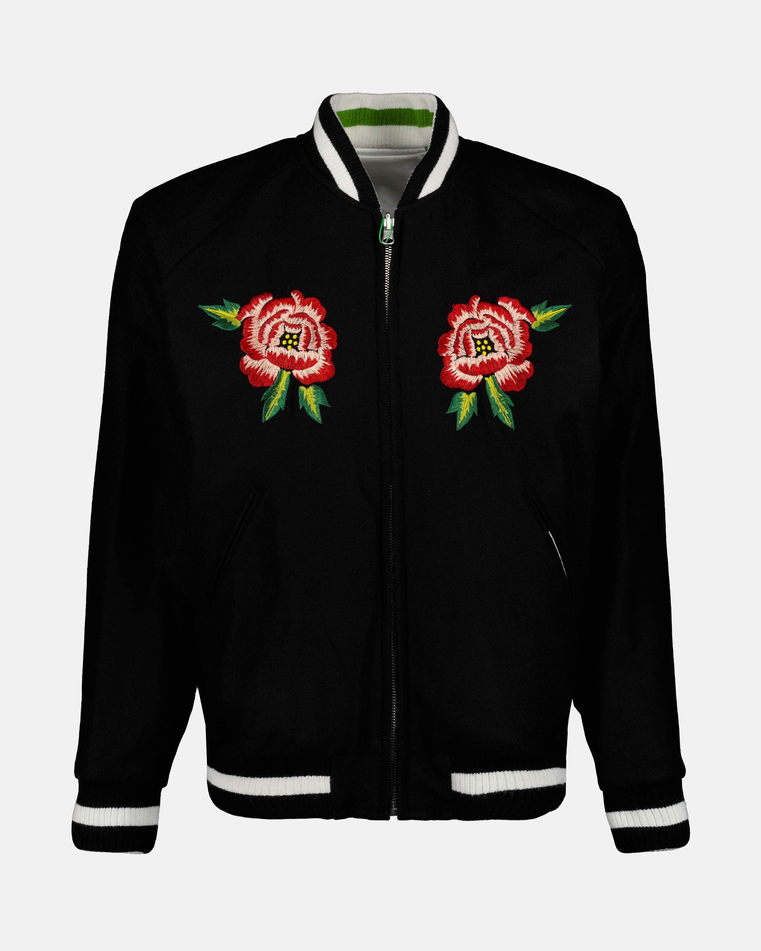 France-Japan reversible bomber jacket