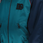 재킷 Blouson en satin Dolce & Gabbana 파란색 Homme