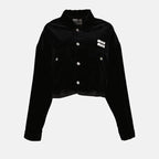 Jackets Velvet jacket Miu Miu Black Femme
