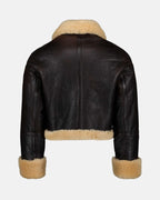Jackets Shearling jacket Ami PARIS Brown Unisex
