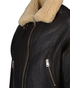 Jackets Shearling jacket Ami PARIS Brown Unisex