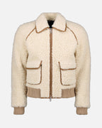 재킷 Bomber shearling Fendi 베이지 Homme