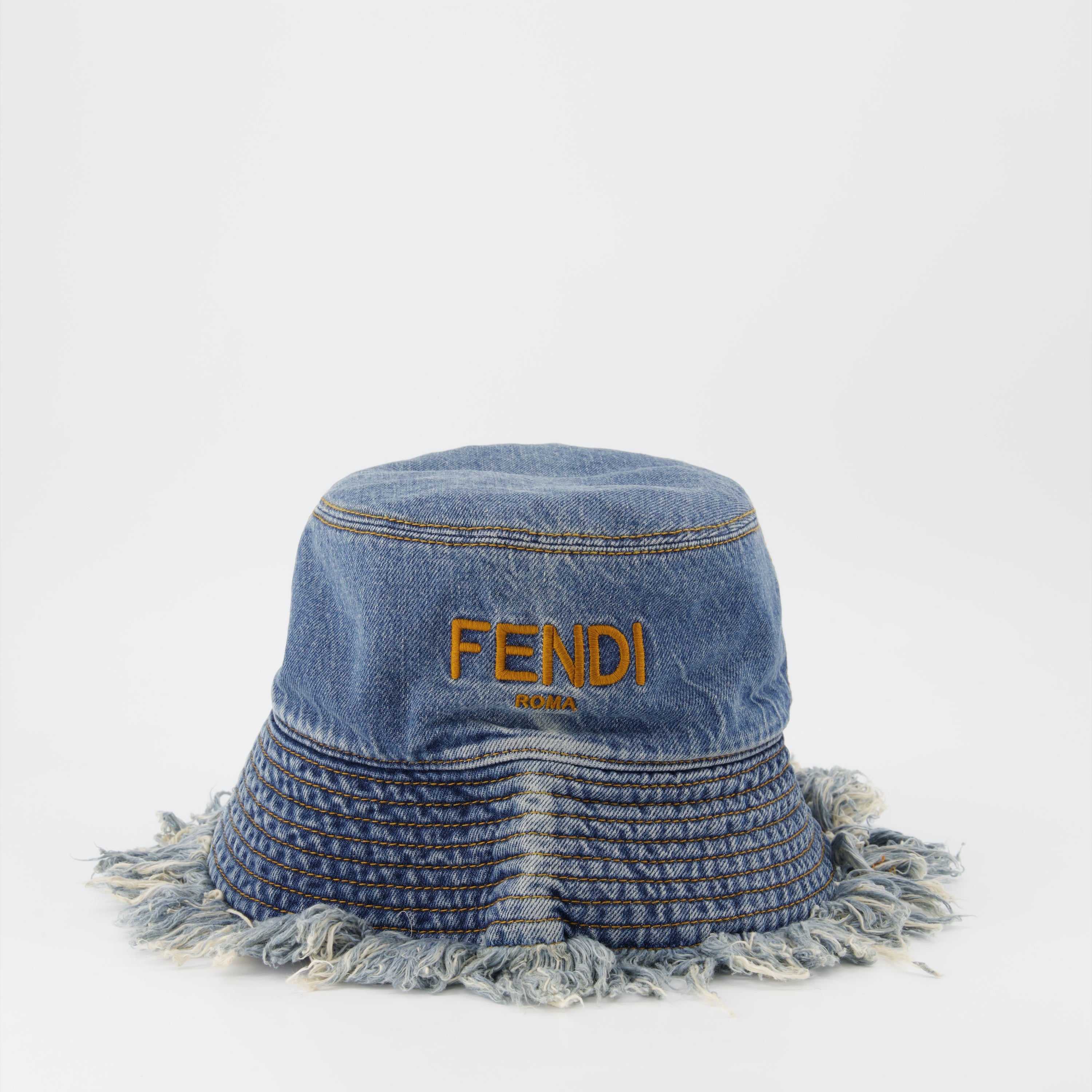 Denim bucket hat