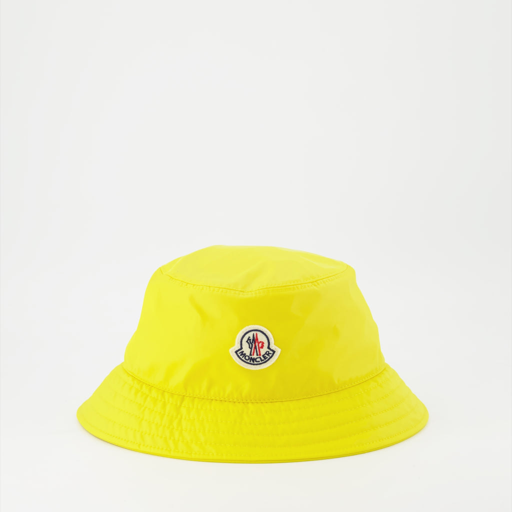 Hats, caps and beanies Logo bucket hat Moncler Yellow Man