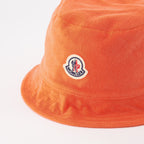 Chapeaux, casquettes et bonnets Bob à logo Moncler Orange Femme
