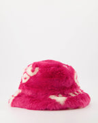 Chapeaux, casquettes et bonnets Bob en fausse fourrure GCDS Rose Homme
