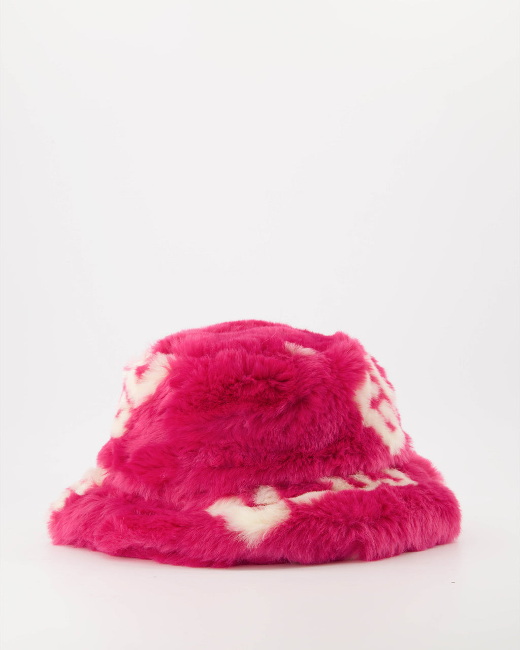 Chapeaux, casquettes et bonnets Bob en fausse fourrure GCDS Rose Homme
