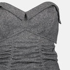 Tops Body corset Signature Maison Margiela Gris Femme