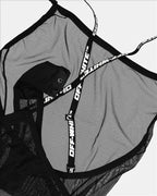 Sous-vêtements et homewear Body en résille Off-White Noir Femme