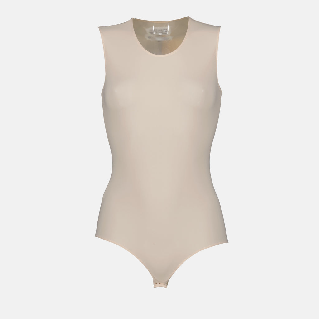 탑 Body en viscose Beige Maison Margiela 베이지 Femme