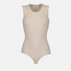 탑 Body en viscose Beige Maison Margiela 베이지 Femme