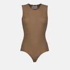 탑 Body en viscose Maison Margiela 갈색 Femme
