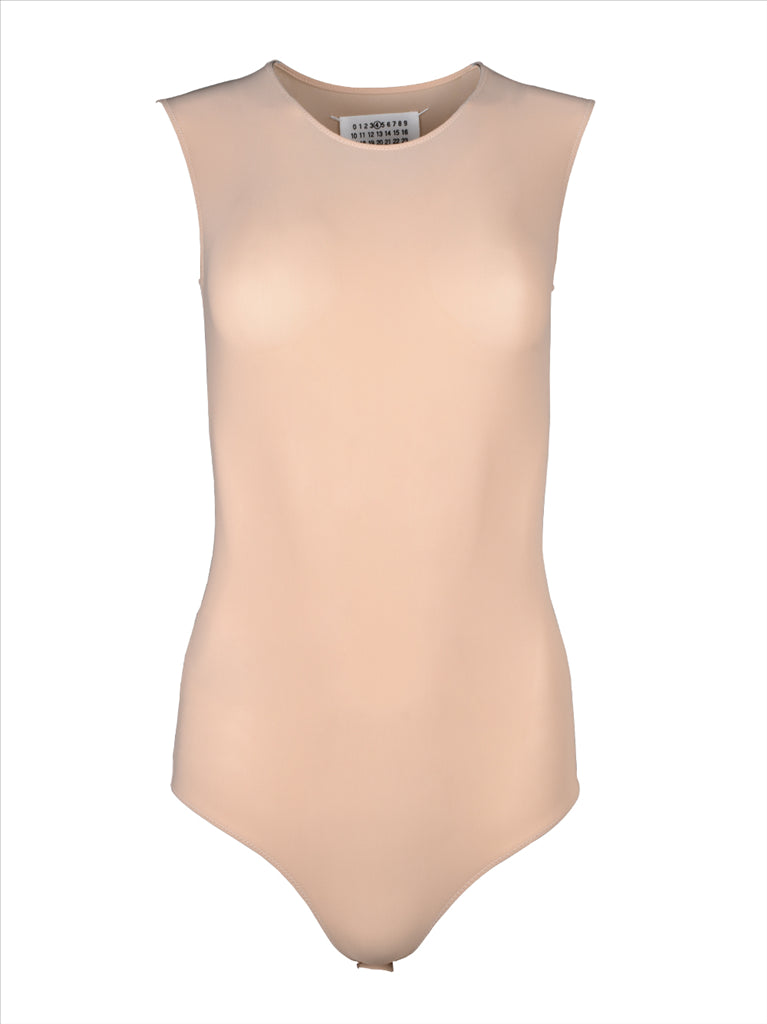 탑 Body sans manches Maison Margiela 베이지 Femme