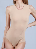 탑 Body sans manches Maison Margiela 베이지 Femme