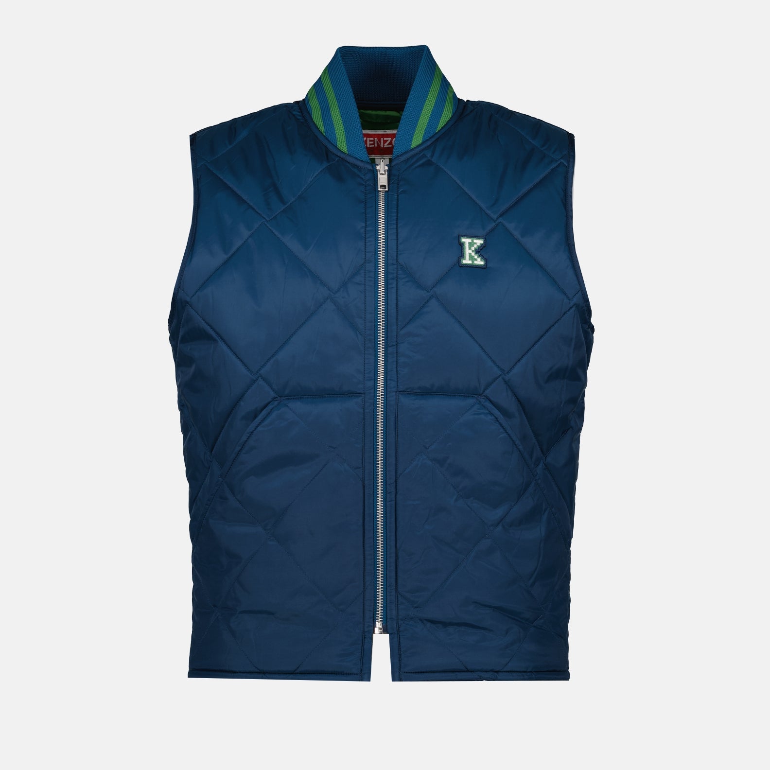 ジャケット 取り外し可能な裏地付きボンバージャケット Kenzo 青 Homme