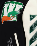 Vestes Bomber à patchs Off-White Noir Femme