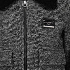 Giacche Bomber en laine Dolce & Gabbana Grigio Homme