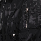 Chaquetas Bomber Graffiti Alexander McQueen Negro Homme