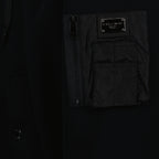 Jackets Logo plaque bomber jacket Dolce & Gabbana Black Homme