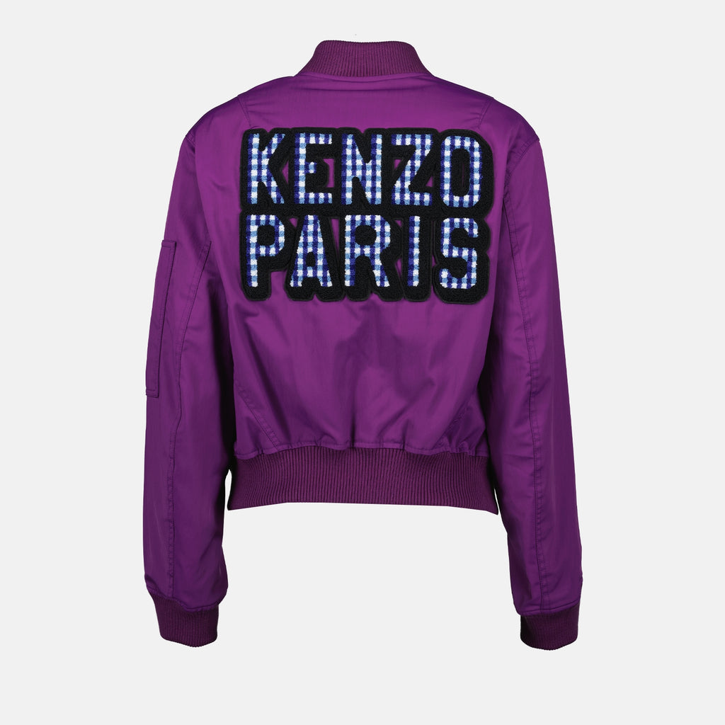 Jackets Bomber Jacket Kenzo Paris Kenzo Purple Femme