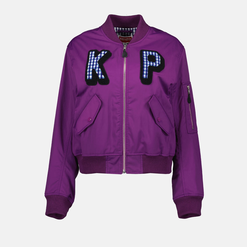 Jackets Bomber Jacket Kenzo Paris Kenzo Purple Femme