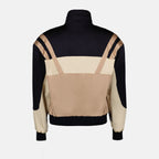 재킷 Bomber Teddy en satin Saint Laurent 베이지 Homme