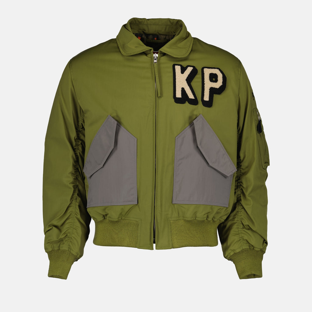 Vestes Bomber KP Kenzo Kaki Homme