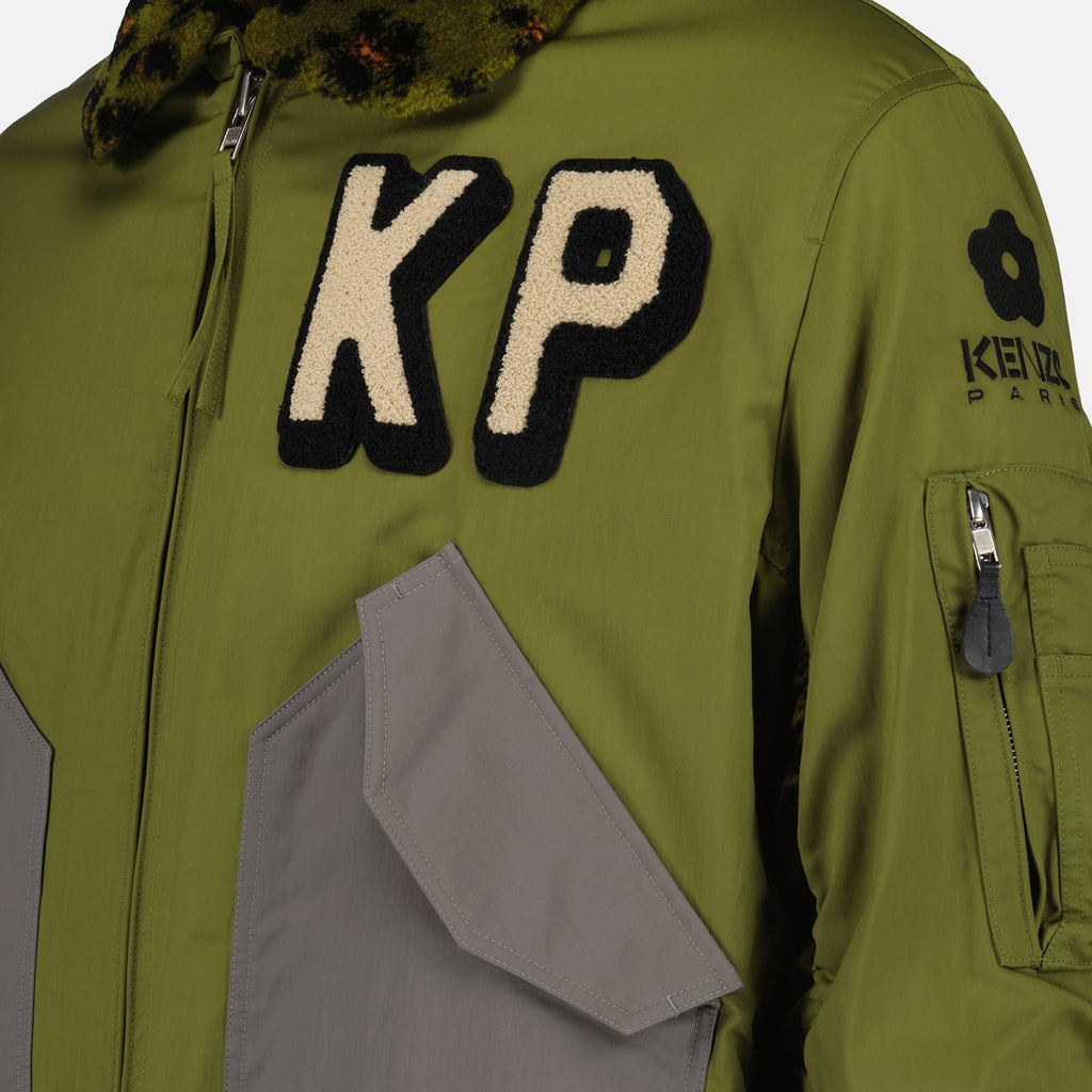 Vestes Bomber KP Kenzo Kaki Homme