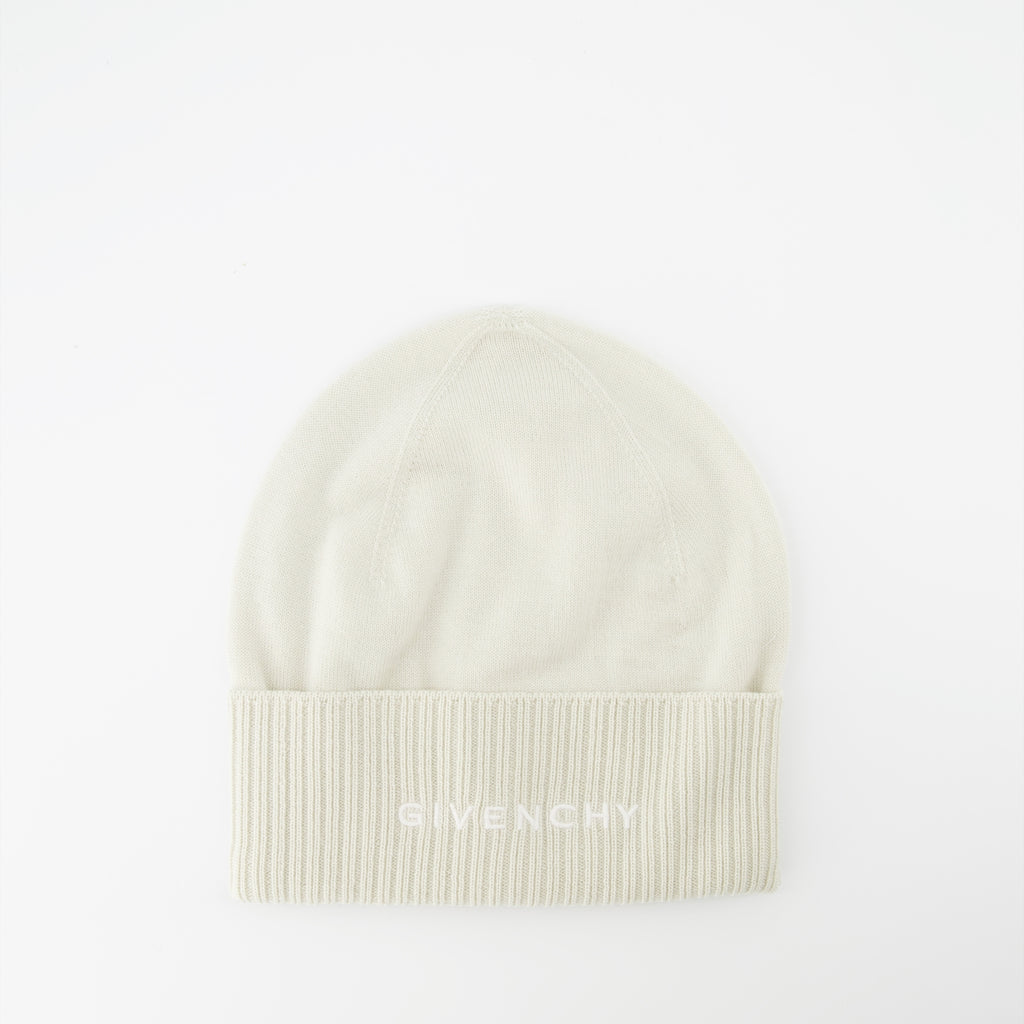 모자, 캡 및 비니 Bonnet brodé Givenchy 회색 Femme