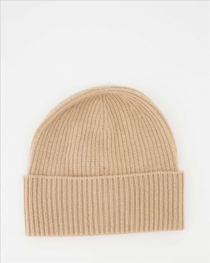 Cappelli, berretti e beanie Bonnet à revers Moncler Beige Femme
