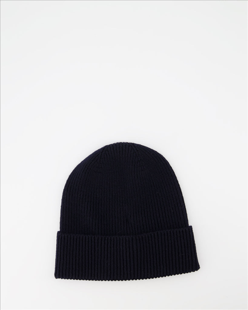 Chapeaux, casquettes et bonnets Bonnet à revers Moncler Bleu Homme