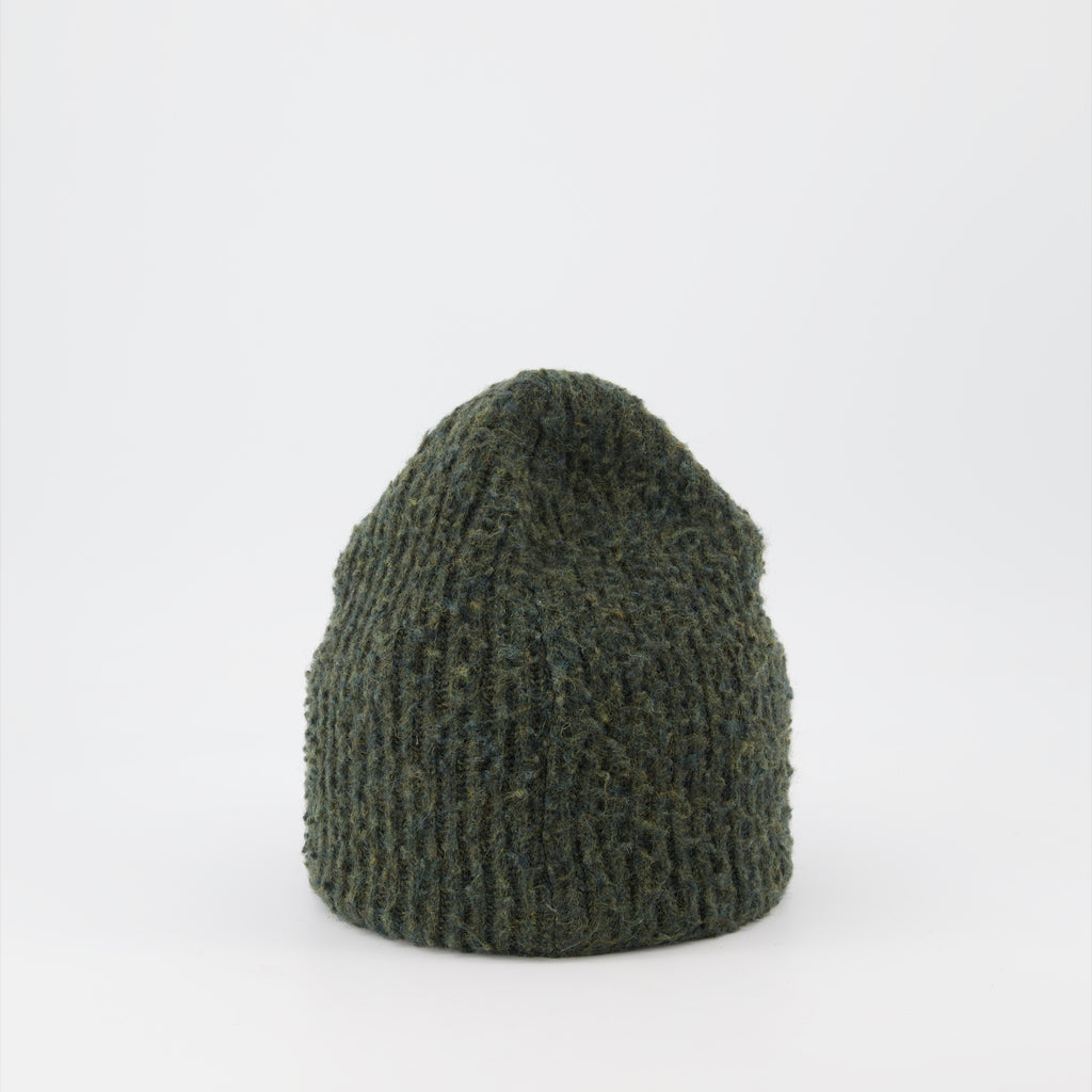 Chapeaux, casquettes et bonnets Bonnet côtelé Dior Vert Homme