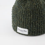 Chapeaux, casquettes et bonnets Bonnet côtelé Dior Vert Homme